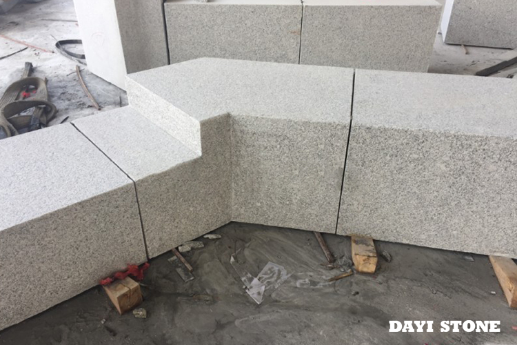 Light Grey Granite Bench
